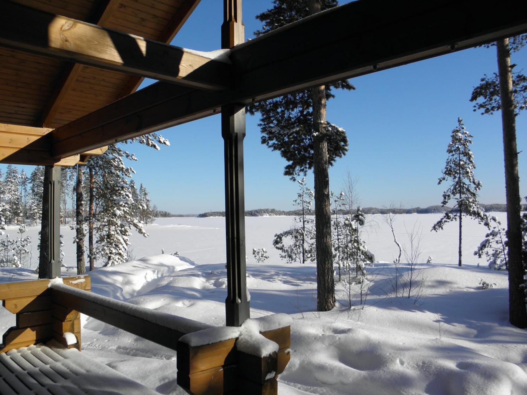 Loikansaari Lomamoekit Holiday Cottages Kallislahti Exterior photo