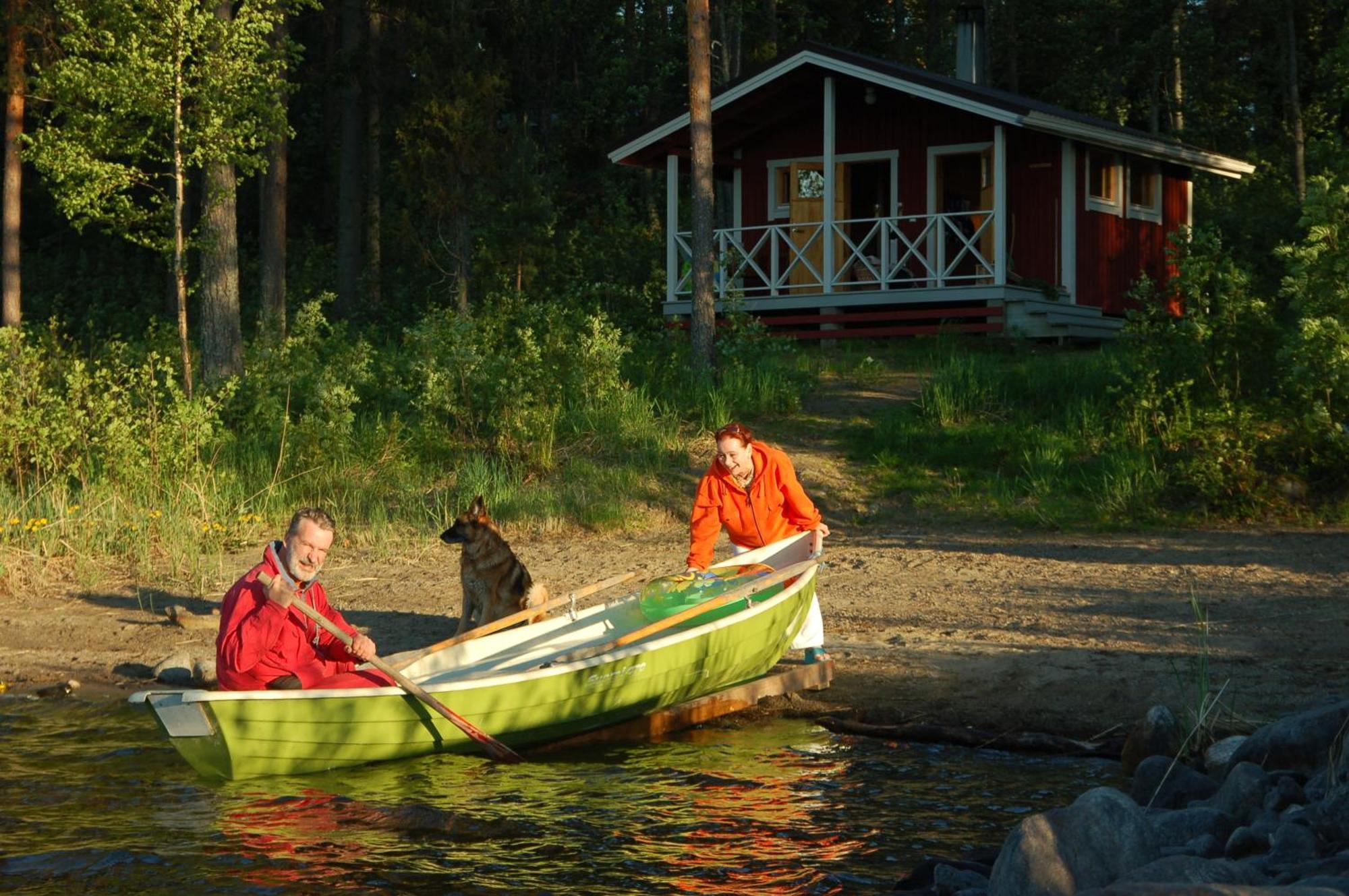 Loikansaari Lomamoekit Holiday Cottages Kallislahti Exterior photo