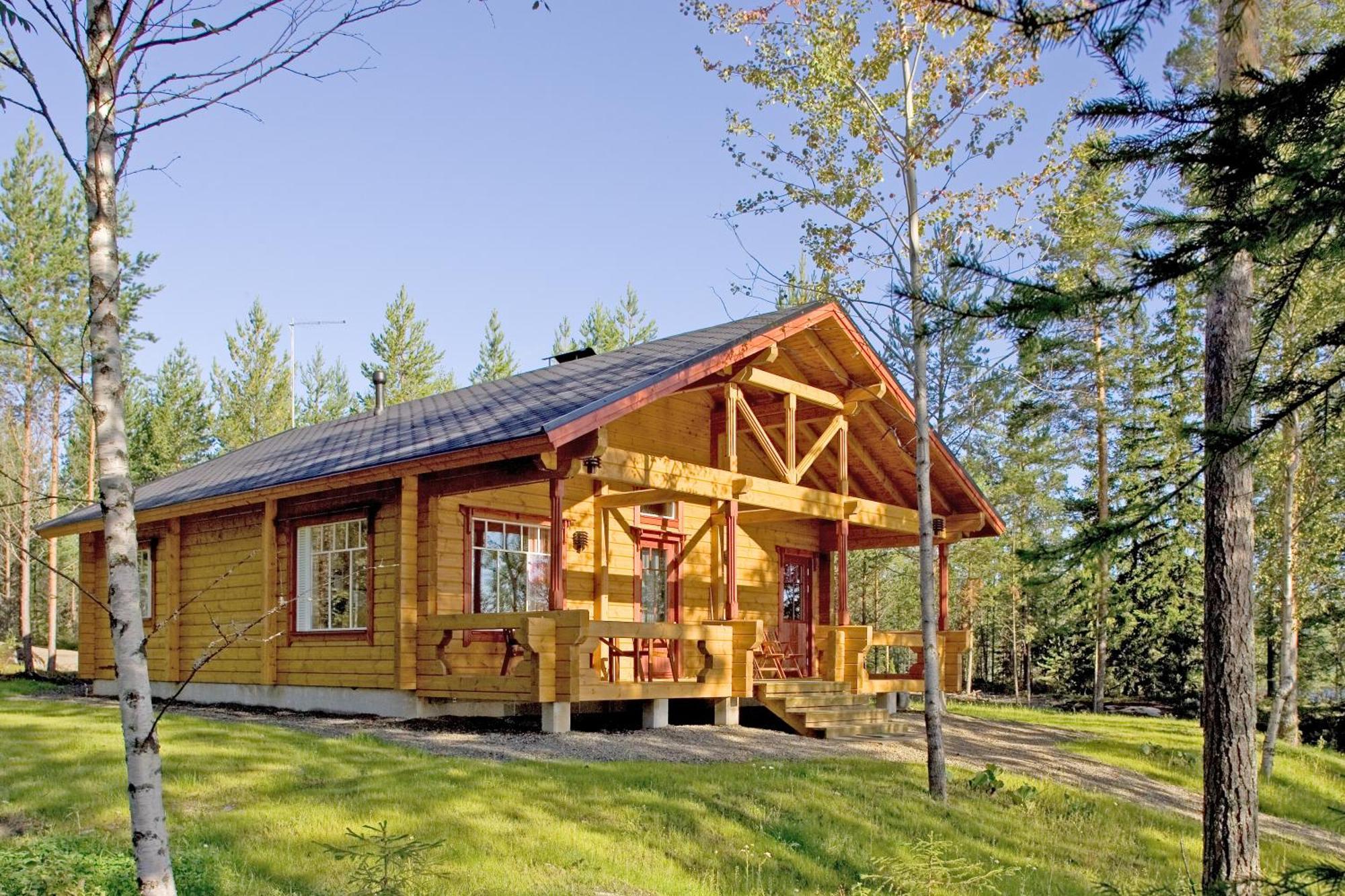 Loikansaari Lomamoekit Holiday Cottages Kallislahti Exterior photo