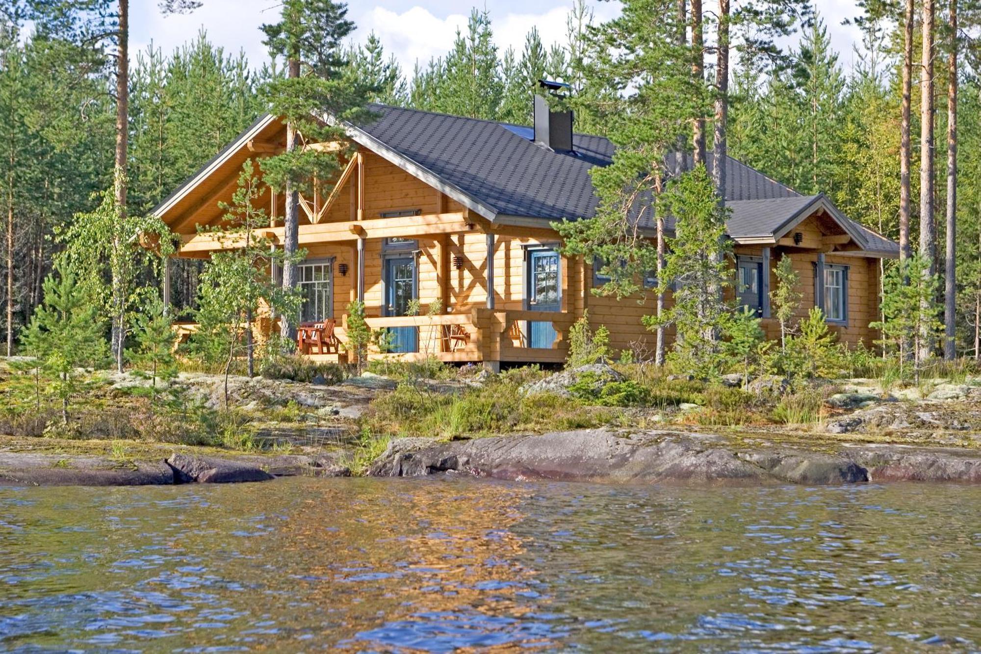 Loikansaari Lomamoekit Holiday Cottages Kallislahti Exterior photo