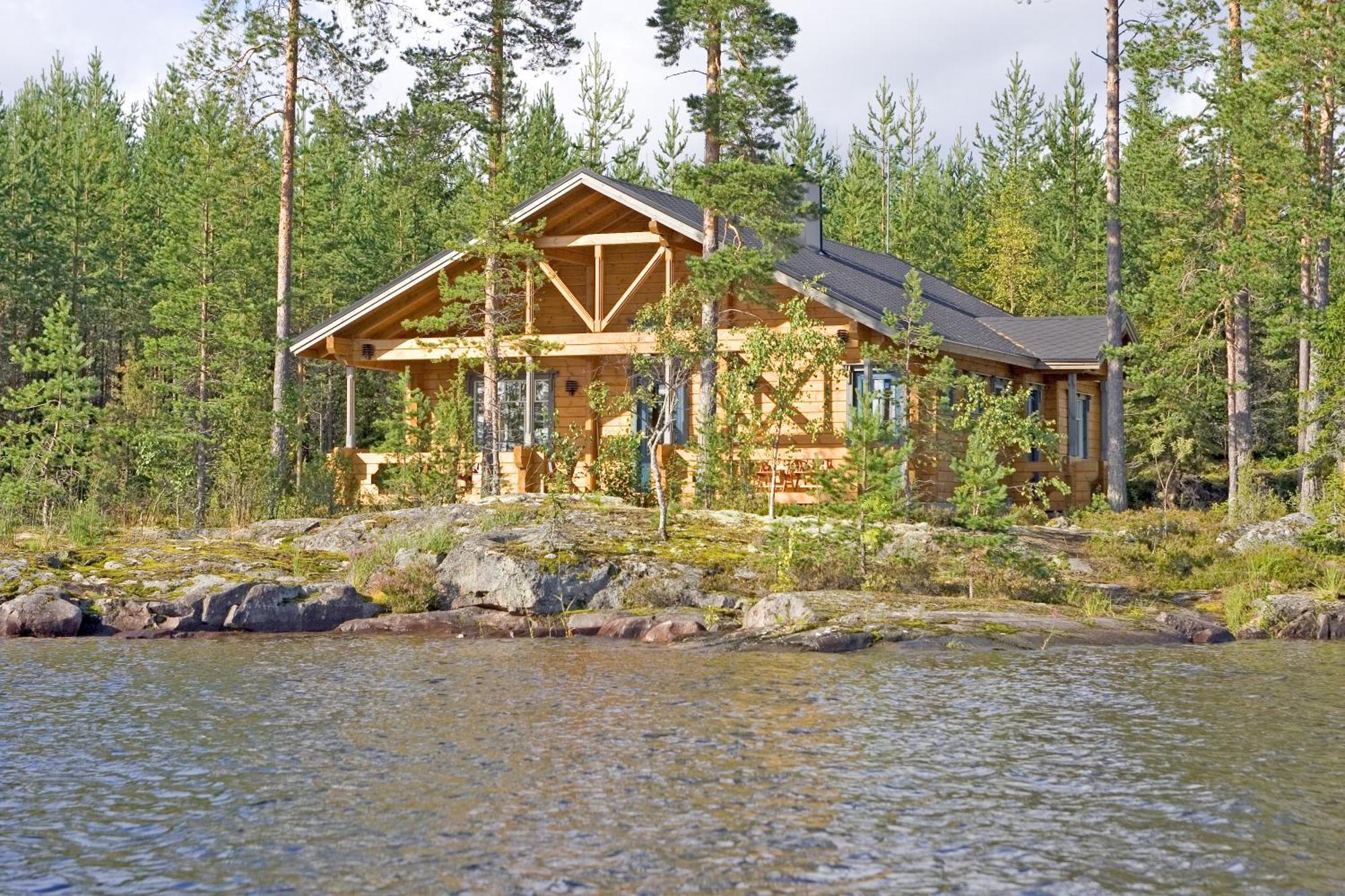 Loikansaari Lomamoekit Holiday Cottages Kallislahti Exterior photo