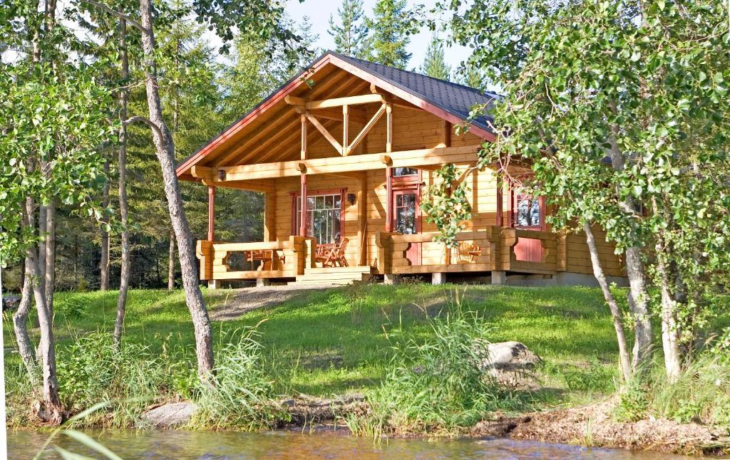 Loikansaari Lomamoekit Holiday Cottages Kallislahti Exterior photo